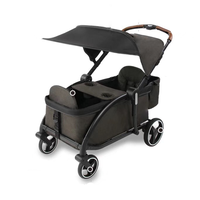 Poussette lit-balançoire 7s pour bébés, chariot jumelle, magasins compacts et légers, faciles à espace étroit