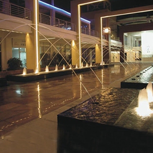 Бесплатный дизайн, профессиональный водяной фонтан с прыжками для садового бассейна со светодиодом - Product Image 6