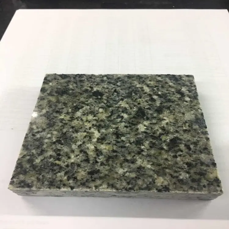 Imported green color granite south india granite of abangshi natural stone tiles light color stone garden paving stone mold