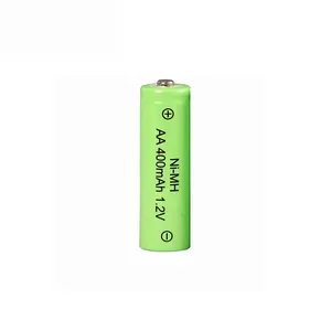 Wholesale High Capacity 1.2V AA 400mah Nimh Rechargeable Battery 1.2v for Toys Remote Control