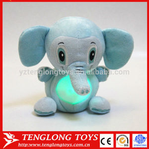la magia de regalo los niños noche de luz led de los animales de peluche de elefante de juguete - Product Image 1