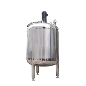 Stainless Steel Sanitary Liquid Fertilizer Powder Paste Homogenizer Heating and Mixing Tank