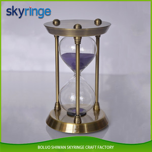 Ultra-Haute Précision en métal 30 munutes <span class=keywords><strong>sabliers</strong></span> pour cadeau d'entreprise - Product Image 3