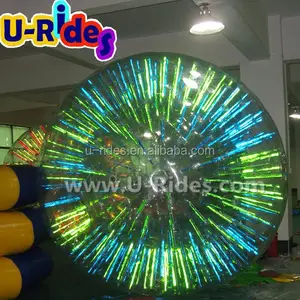 Großhandel im Freien lustige Jeux Gonflables menschlichen Hamster transparenten Ball aufblasbaren Zorb Ball mit Shinn ing