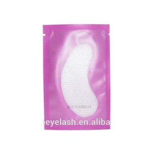 Korea pink lint free eye gel pads eye patch for eyelash extensions - Product Image 1