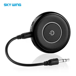 Bluetooth 4.1 Receiver Transmitter, 2-in-1 Wireless 3.5mm Audio Adapter, Pairing with 2 Bluetooth Headphones At Once In TX