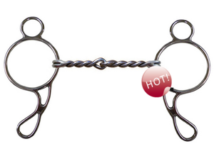 Stainless steel horse <strong>gag</strong> bit Low port <strong>mouth</strong> with twisted wire jointed <strong>mouth</strong>(<strong>Type</strong>-059)