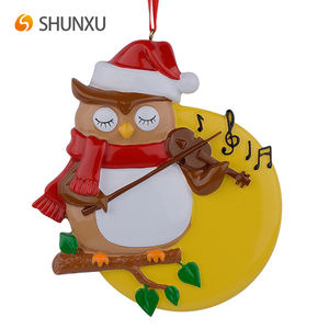 Resina Christmas <span class=keywords><strong>Elf</strong></span> Figurine Ornamenti 5 pollici set di 2 Natale Home Decor Regali Fei Figurine - Product Image 3