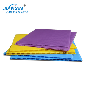 2 - 12MM PP <span class=keywords><strong>Corrugated</strong></span> Sheet / ESD Anti-statis Putih Papan Bergelombang/4X8 Lembar Plastik - Product Image 5