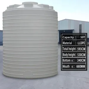 1000 litros de Plástico 10000 Litro litros 50 10 Metros Cúbicos Tanque de Armazenamento de Água Para A Limpeza Química À Venda Na Arábia saudita