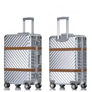 Pc Luggages 케이스 알루미늄 프레임 여행 가방 가방 수하물 트롤리 가방 수하물