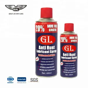 wholesale high quality automotive lubricants oil 450ml de-rust lubricating spray