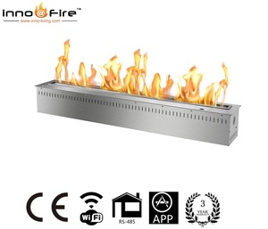 Inno wohnzimmer feuer 72 zoll bio ethanol bauen <span class=keywords><strong>in</strong></span> linear elektrische kamin - Product Image 3