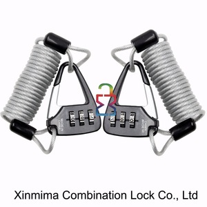 Quatre 4 numérique <span class=keywords><strong>cadenas</strong></span> pour voyage sac <span class=keywords><strong>valise</strong></span> de verrouillage <span class=keywords><strong>sangle</strong></span> pour bagages lock avec la combinaison - Product Image 5