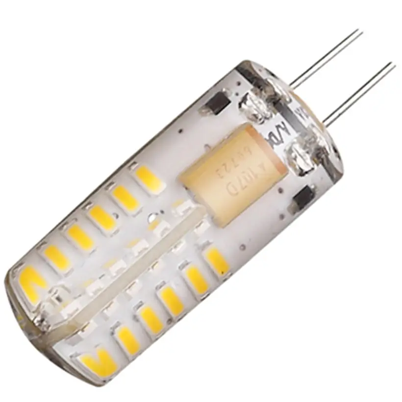 LED Đèn Bóng Đèn 2W 3W 4W 5W 7W SMD 2835 12V Silicon G4 Cao Lumen Bulbo 180 Bằng CE ROHS 5A 100% An Toàn Tiết Kiệm Năng Lượng