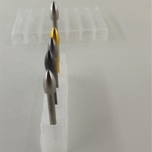 Tiro con l'arco Freccia Punte Inserto Freccia Punto per X10 3.2/3.15/4.2 millimetri di tungsteno asta della Freccia 12 Pz/set