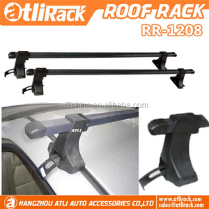 ATLIRACK RR1201B Barre transversale <span class=keywords><strong>de</strong></span> toit en aluminium/fer 120cm Porte-bagages universel avec serrure au-dessus <span class=keywords><strong>de</strong></span> 100kg Capacité <span class=keywords><strong>de</strong></span> charge - Product Image 4