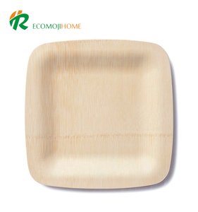 Bambú sabor placas compostable ecológico y desechables para el hogar y <span class=keywords><strong>catering</strong></span> naturales 100% compostable - Product Image 2