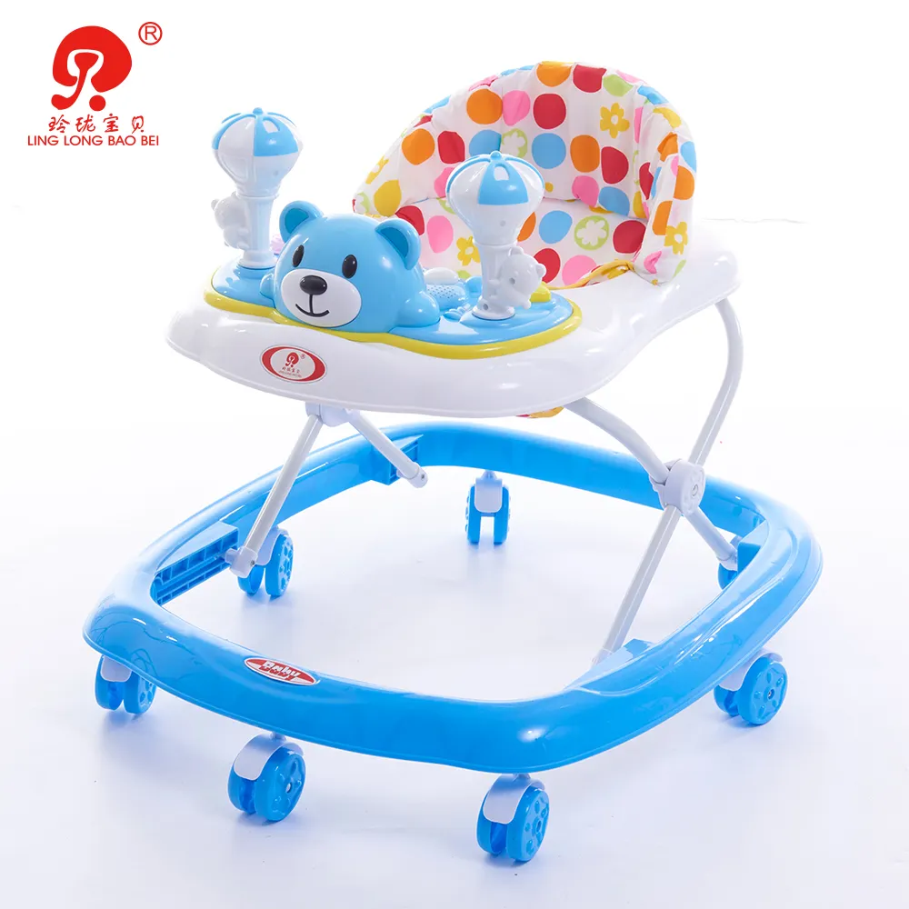 Cadeira de brinquedo infantil para caminhada, cadeira musical de desenhos animados para caminhada com rolha