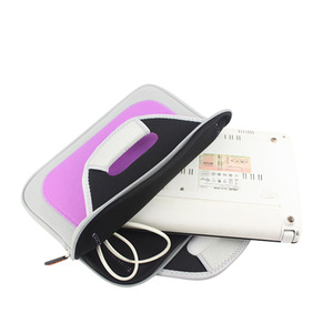 <span class=keywords><strong>Moins</strong></span> <span class=keywords><strong>cher</strong></span> et promotionnel 10 "pouces Design housse pour ordinateur <span class=keywords><strong>portable</strong></span> sacoche souple avec poignée - Product Image 3