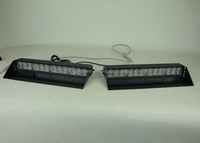 Luces LED de visera impermeables y a prueba de polvo Luces estroboscópicas para vehículos de emergencia