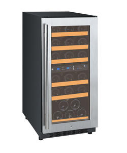 Para <span class=keywords><strong>LG</strong></span> Mini nevera con pantalla incorporada Bodega de acero inoxidable Enfriador de vino Refrigerador eléctrico para uso doméstico o hotelero - Product Image 1