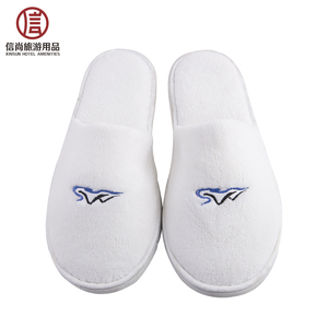 Blanco al por mayor de lana de Coral zapatillas de <span class=keywords><strong>hotel</strong></span> - Product Image 3