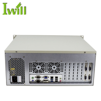 Châssis de pare-feu en rack 4U avec processeur I3 I5 I7, 4 emplacements de RAM DDR3, serveur de cloud réseau en stock