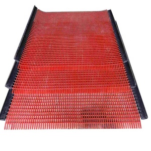 65MN Quarry Sand Gravel Crusher Hooked Vibrating <strong>Sieve</strong> Screen <strong>Mesh</strong> For Mining