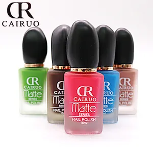 China cosmetic factory suppliers candy colors glass bottles nail polish