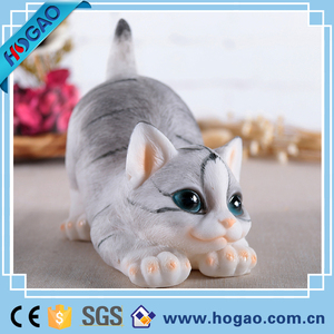 <span class=keywords><strong>La</strong></span> Decoración Del hogar Uso y Tipo De Producto De Los Gatos de Resina Estatuilla Estatua - Product Image 1