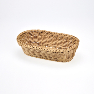 Panier en rotin PP kaki de haute qualité panier de stockage de nourriture à usage domestique en plastique - Product Image 6