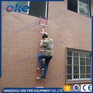 Scala di Emergenza Pieghevole in Alluminio a Tre Piani OK-3S per Fuga e Soccorso, Standard EN131 - Product Image 4