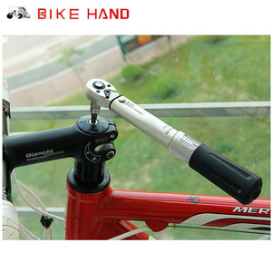 Kit d'outils de réparation de vélo BikeHAND, <span class=keywords><strong>clé</strong></span> <span class=keywords><strong>dynamométrique</strong></span> pour vélo 2-24NM, clés <span class=keywords><strong>Allen</strong></span> 3-10mm, jeu de douilles en acier jauge - Product Image 6