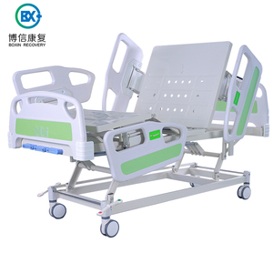 Cuidado de ancianos metal ajustable 3 funciones manual Médico del Hospital cama del <span class=keywords><strong>paciente</strong></span> - Product Image 5
