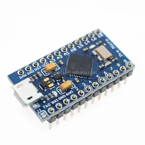 ATmega32U4 5V/16MHz โมดูล New Pro Micro สําหรับฮัดเดอร์พิน 2 แถว