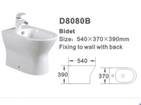 Nouveau Design moderne luxe salle de bain en céramique Style européen toilettes deux pièces