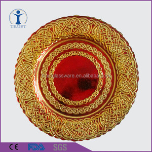 Fabricación A Granel Decorativos <span class=keywords><strong>Restaurante</strong></span> del Hotel de <span class=keywords><strong>La</strong></span> Boda Multicolor <span class=keywords><strong>ronda</strong></span> barato placa de vidrio - Product Image 1