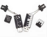 Clé USB Mini Piano Mignon Clavier USB 2.0 Clé USB 1 Go Mémoire Stick Pendrive 8 Go 16 Go 32 Go 64 Go Disque U Cadeau