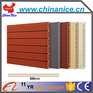 D18 18 millimetri di spessore argilla ceramica terracotta facciata pannello esterno tenda rivestimento della parete di piastrelle - Product Image 1