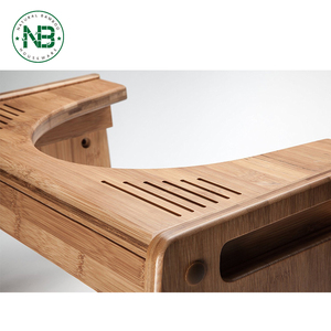 The <strong>Bamboo</strong> Original Adjustable Height Bathroom Toilet <strong>Stool</strong> - Product Image 4