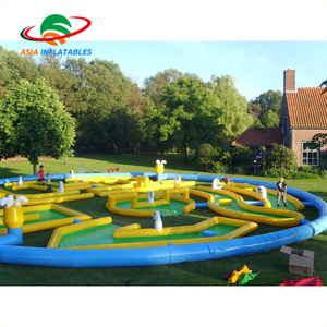 Mini golf <span class=keywords><strong>gonflable</strong></span> personnalisé à 9 trous, location/jeu <span class=keywords><strong>d</strong></span>'<span class=keywords><strong>extérieur</strong></span> amusant, Offre Spéciale trous - Product Image 5