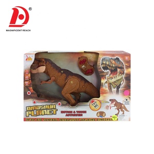 HUADA Đồ Chơi Khủng Long Đi Bộ Hồng Ngoại Điều Khiển Từ Xa Điều Khiển Từ Xa Cho Trẻ Em Có Đèn & Âm Thanh - Product Image 6