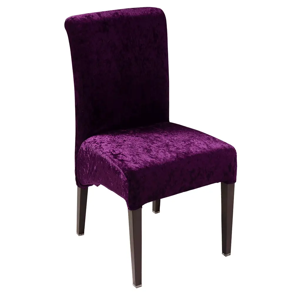 /Hôtel chaises fabricants violet/noir/marron/bleu métal fer moderne en acier inoxydable chaise de salle à manger mobilier d'hôtel contemporain