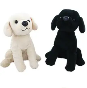 Cadeaux promotionnels en peluche blanc et noir en peluche jouet