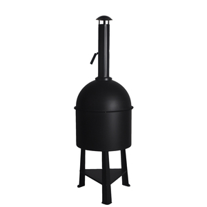 Mini chauffe-pierre naturelle en bois, sol noir, équipement pour four à Pizza - Product Image 3