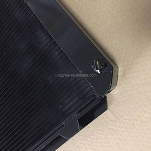Hermoso polvo negro radiador de aluminio para Ford Capri MKI-III/es Cort MKII Kent 1.3/1.6/Essex v4 2.0 MT - Product Image 5