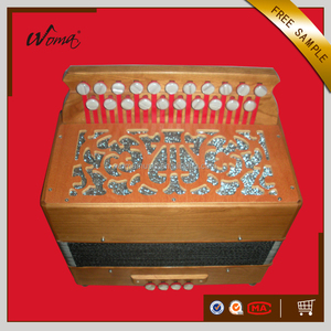 <span class=keywords><strong>Accordéon</strong></span> <span class=keywords><strong>diatonique</strong></span> à boutons en bois Cagnoni Reeds 34K12B - Product Image 4