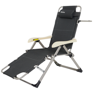 Draagbare Chaise Lounge, Zon Lounge Stoel/Vouwen Strand Outdoor Ligstoel - Product Image 2