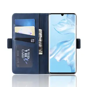 جراب هاتف محمول من الجلد بتصميم جديد بنقشة بقر عالمي جرابات لهاتف Huawei Pro Cover TPU